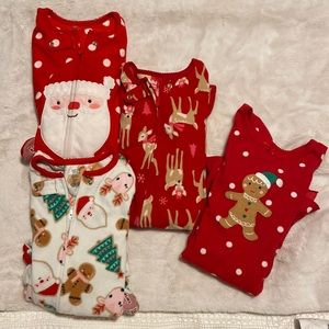 Lot of Fleece Pyjamas